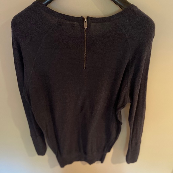 Navy Blue Sweater Dress - Picture 4 of 7